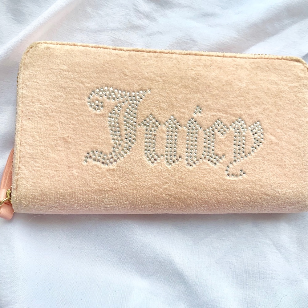 Juicy Couture Velour Large Wallet